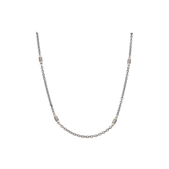 Collana Zancan Uomo Eternity Titanium in Titanio ETC299G - ETC299G